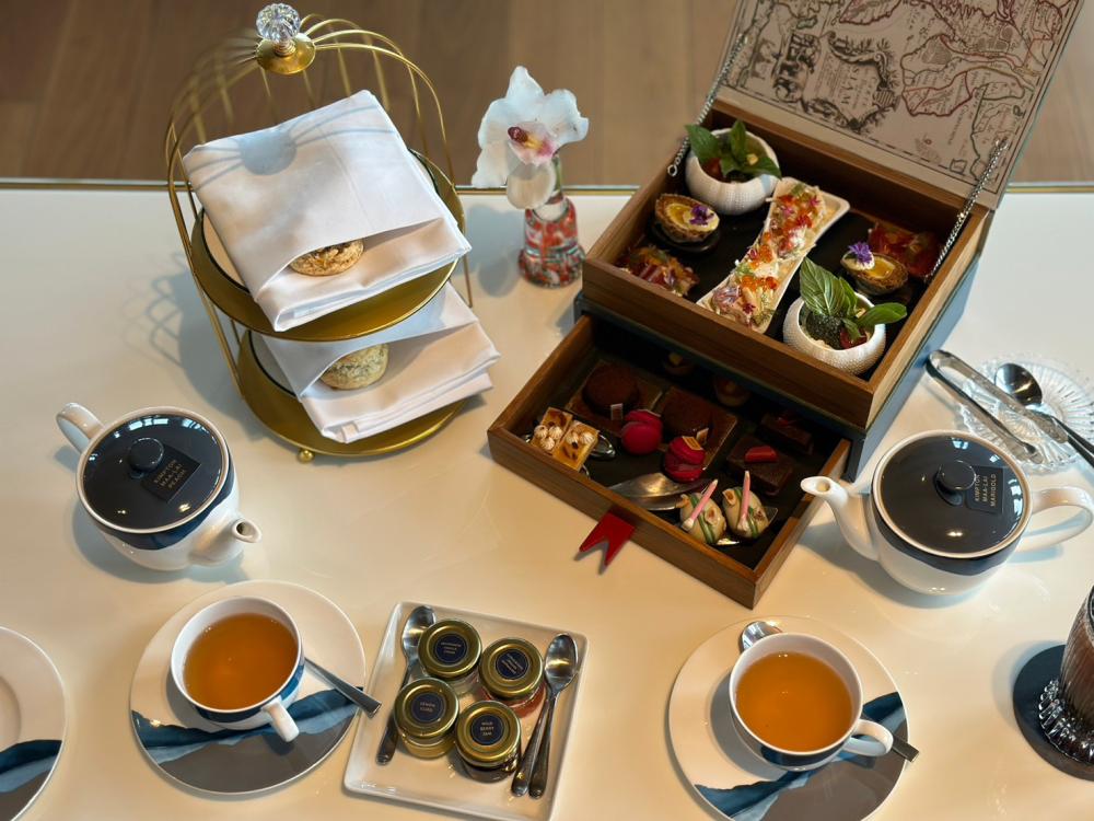 Experience the Best Afternoon Tea at Kimpton Maa-Lai Bangkok: Unmatched 360-Degree View from the 30th Floor.