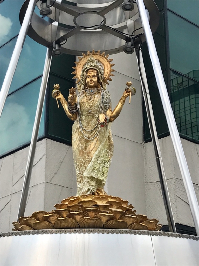 The Lakshmi statue. (Gaysorn Plaza)