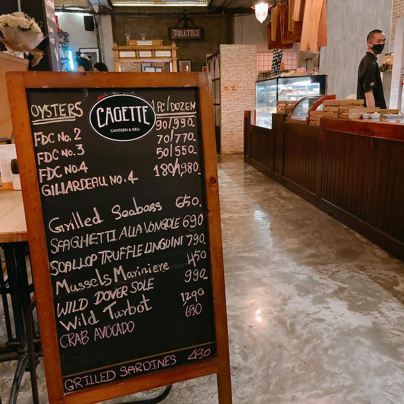 Cagette canteen & Deli, French restaurant on Sathorn area