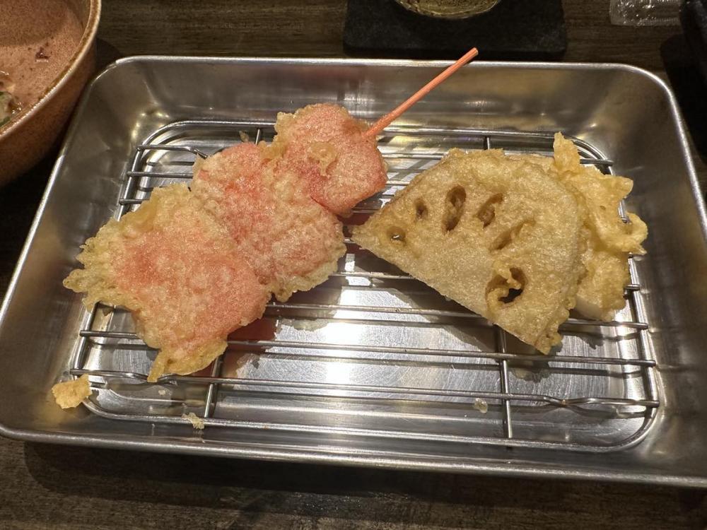 Tempura to Kamameshi Obara